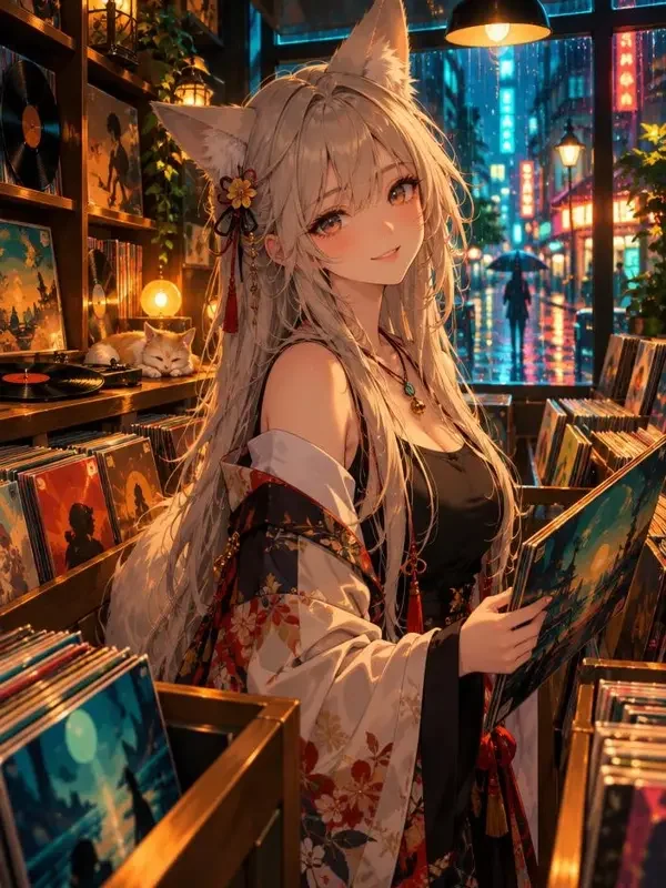 旧书店里的雪女室友封面